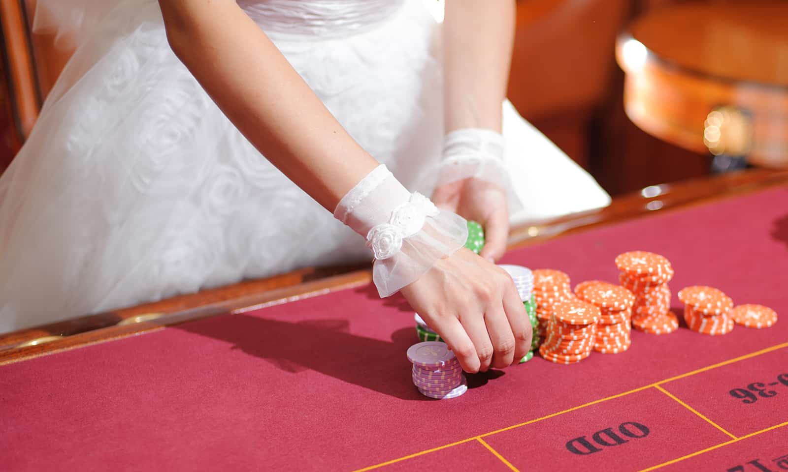 Idee per intrattenere gli ospiti al matrimonio: l'allestimento di un casinò